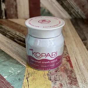 Kopari Coconut Crush Body Scrub NEW 2.5 oz Cruelty Free Brown Sugar Coconut Shel